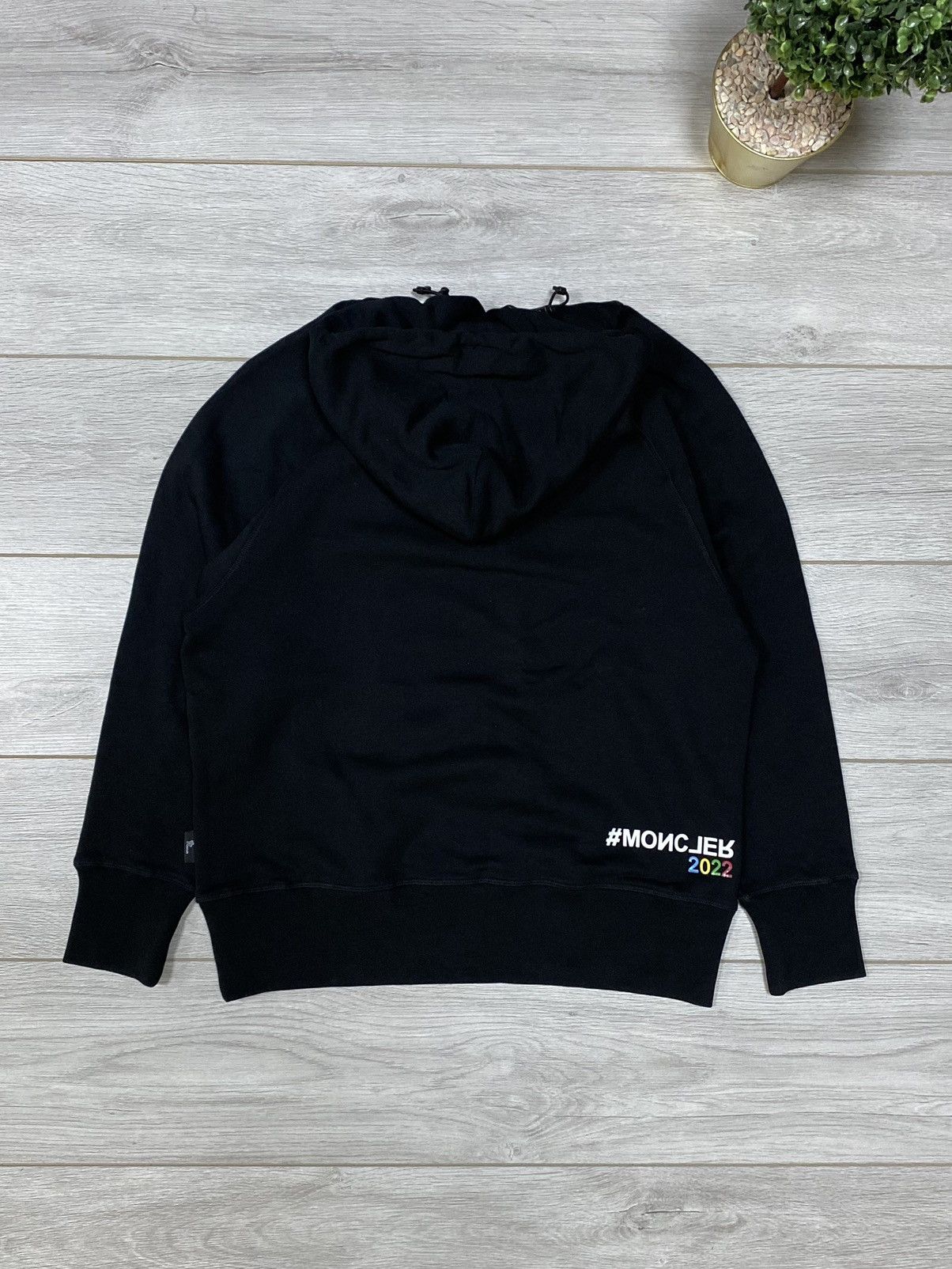 Moncler Maglia Con Capuccio 2022 Big Logo Hoodie