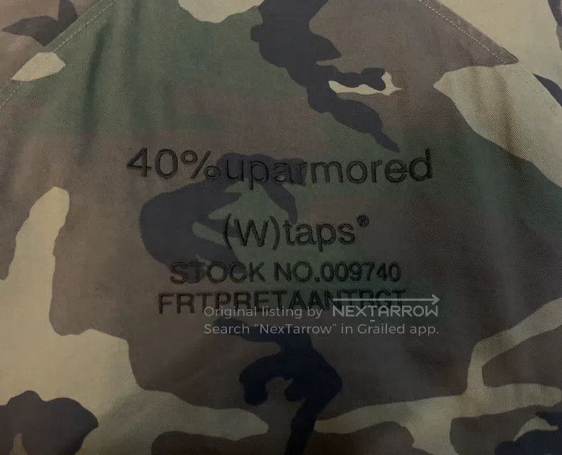 Wtaps Wtaps Camouflage Coach Jacket Size US L / EU 52-54 / 3 - 4 Thumbnail