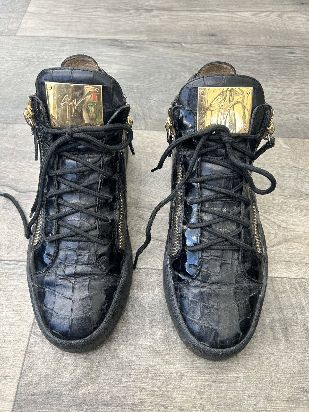 Giuseppe Zanotti Giuseppe Zanotti Kriss Midtop sneakers Size US 8 / EU 41 - 1 Thumbnail