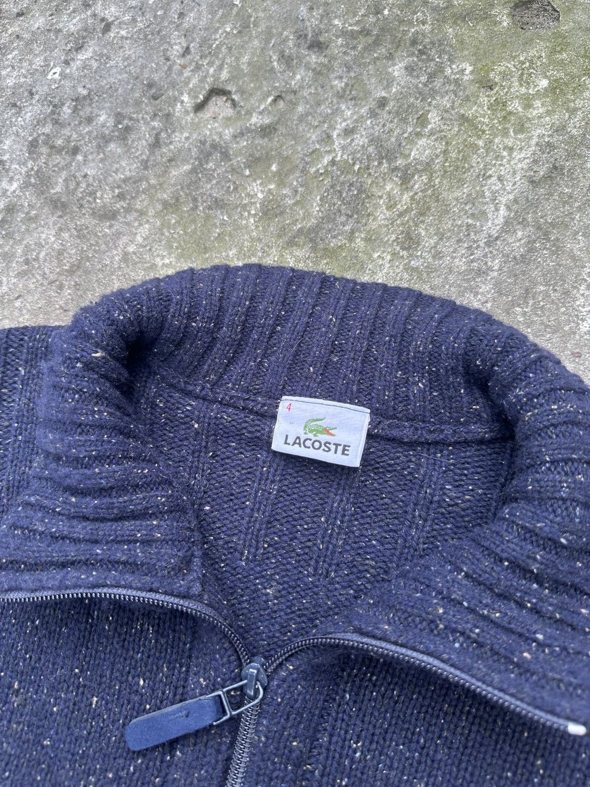 Lacoste Vintage Lacoste Sweater Streetwear Style USA XL Rare Casual Size US XL / EU 56 / 4 - 3 Thumbnail