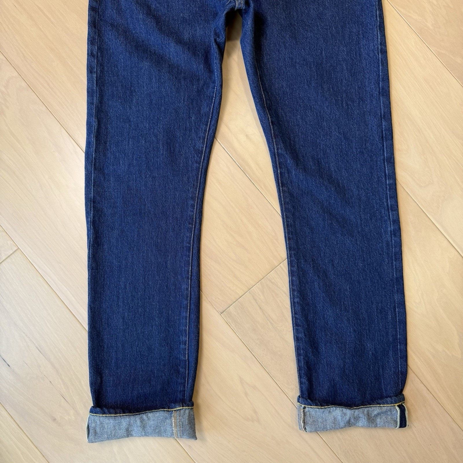 Taylor Stitch Taylor Stitch Selvedge Jeans 30 Blue Dark Wash Slim Straight Size US 30 / EU 46 - 4 Thumbnail