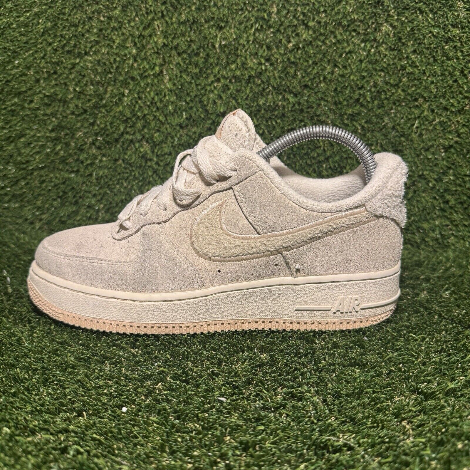 Nike Size 7.5 - Nike Air Force 1 '07 SE Sanddrift Fleece W Size US 7.5 / IT 37.5 - 1 Thumbnail