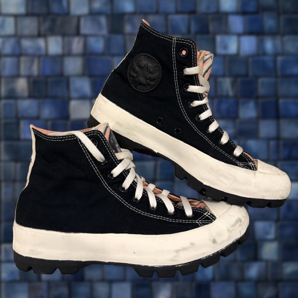 Converse Converse Chuck Taylor All Star Lugged Hi Top By You Sneakers 571211C Size 9 Black Mens High Top Shoe Size US M / EU 48-50 / 2 - 1 Thumbnail
