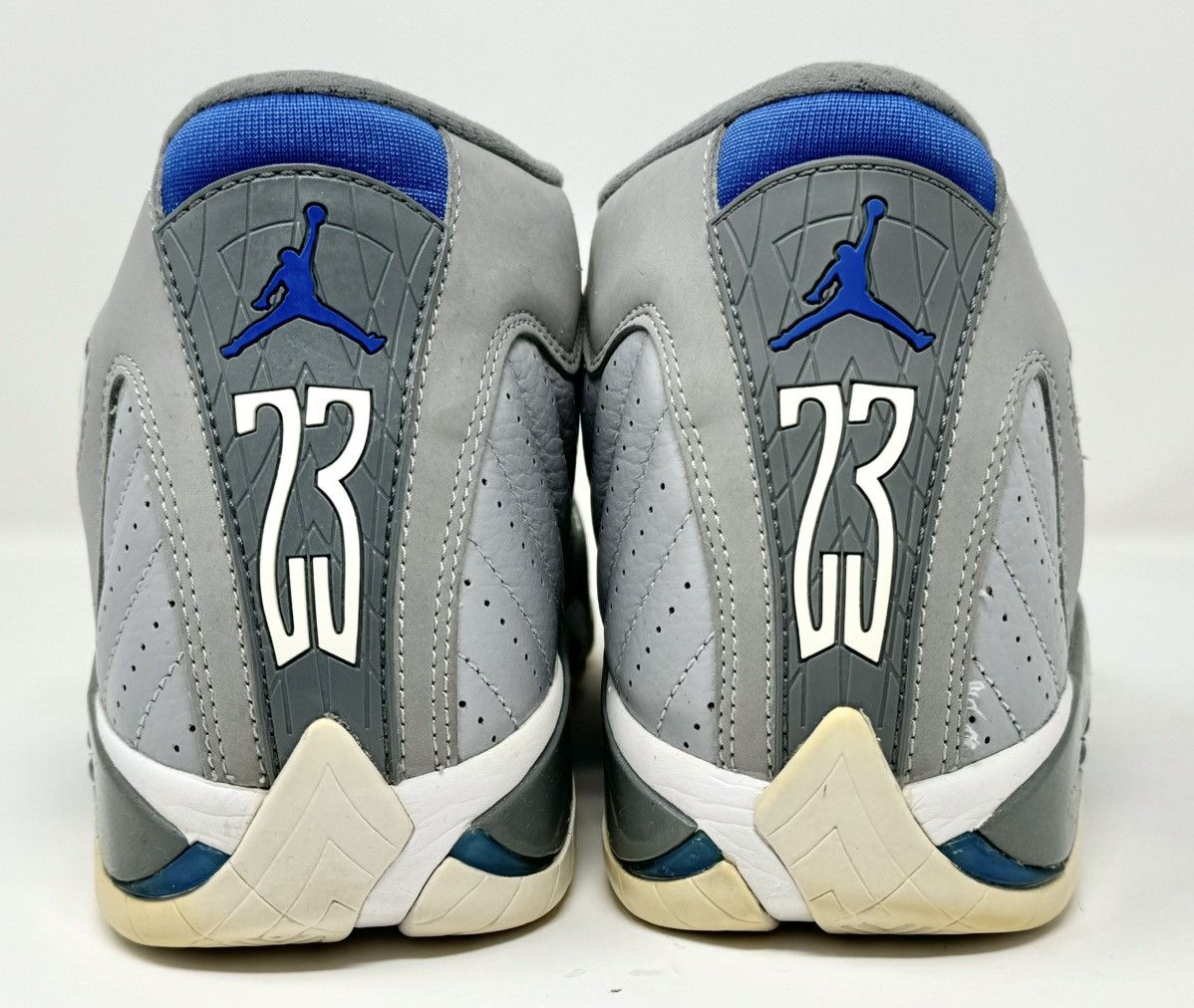 Jordan Brand × Nike Nike Air Jordan XIV 14 Wolf Grey 2014 Retro size 9 Size US 9 / EU 42 - 5 Thumbnail