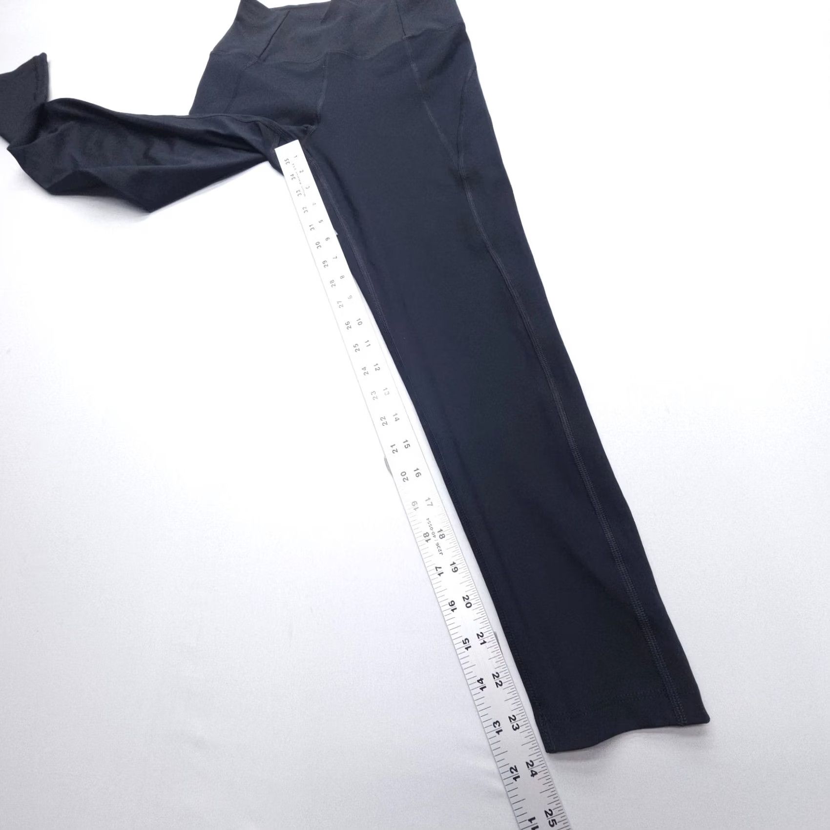 Girlfriend Collective Girlfriend Collective High Waist Crop Leggings Womens Small Black Yoga Gym EUC Size 28" / US 6 / IT 42 - 6 Thumbnail