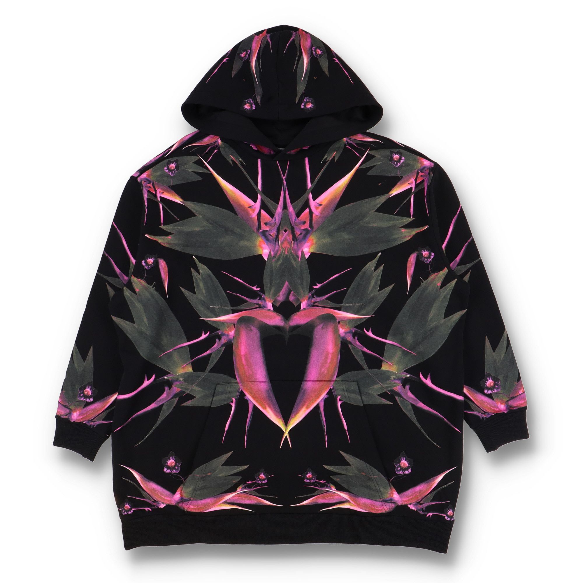 【Givenchy】SWEATSHIRT◆BMJ0LA3YPQ Black hooded sweatshirt with logo Givenchy $561.60 USD