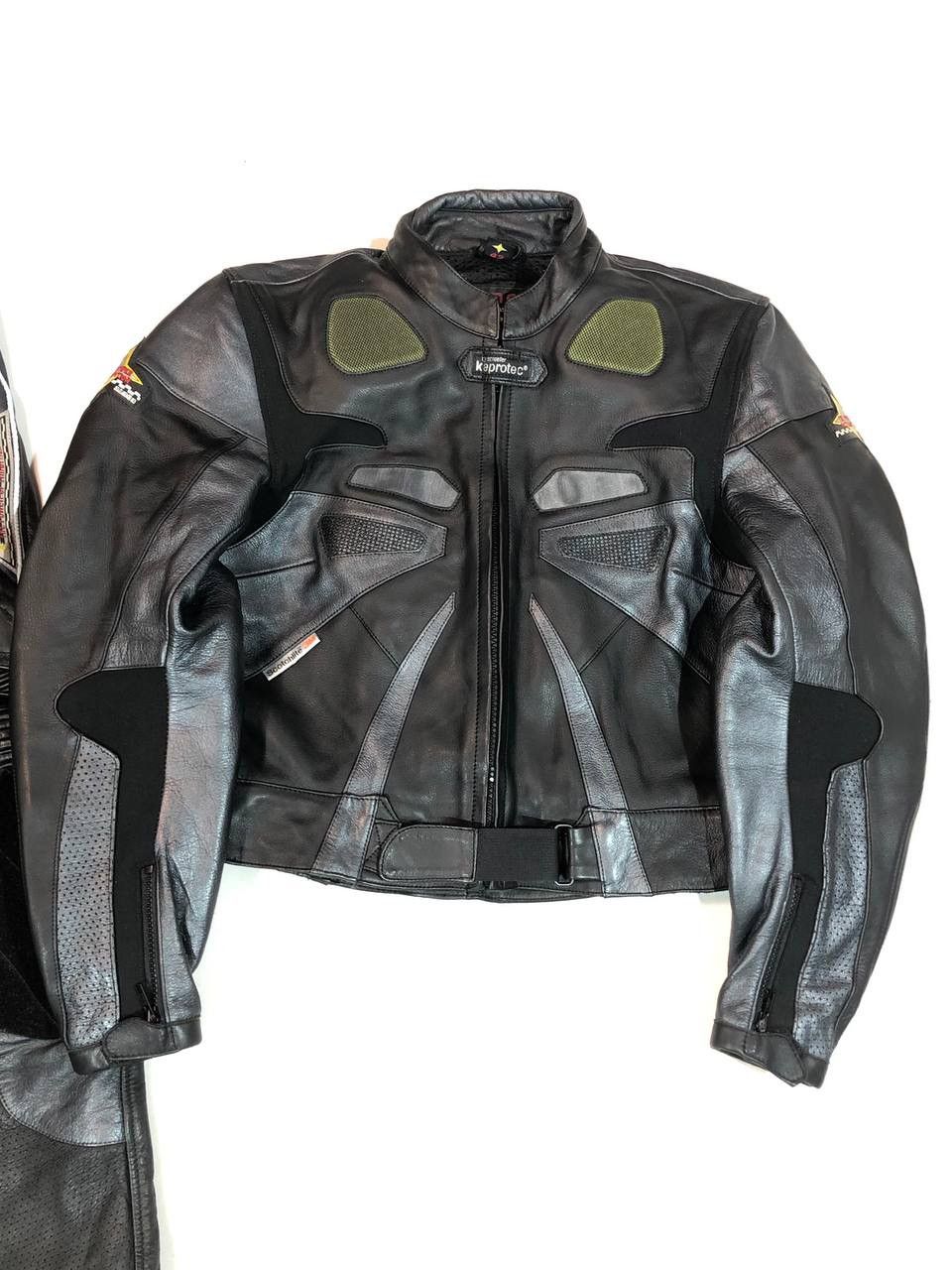 Other Damen Power Leather Overalls Racing Moto Vintage Size US M / EU 48-50 / 2 - 2 Thumbnail