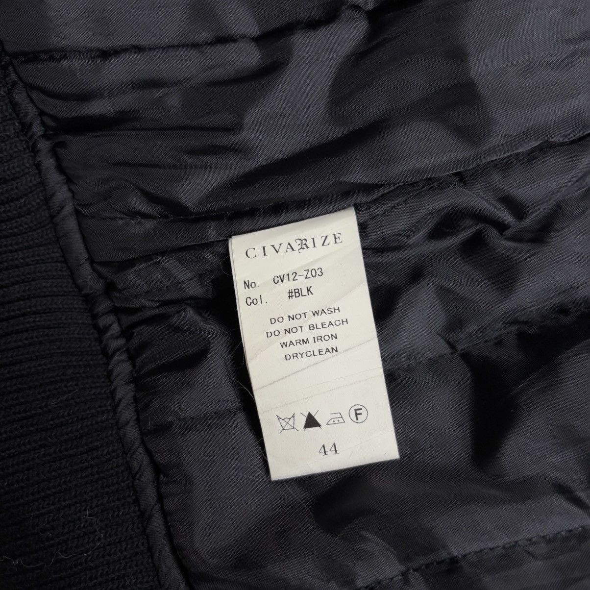 If Six Was Nine Civarize trim fur hoodie waxed bomber jacket Size US XS / EU 42 / 0 - 11 Thumbnail