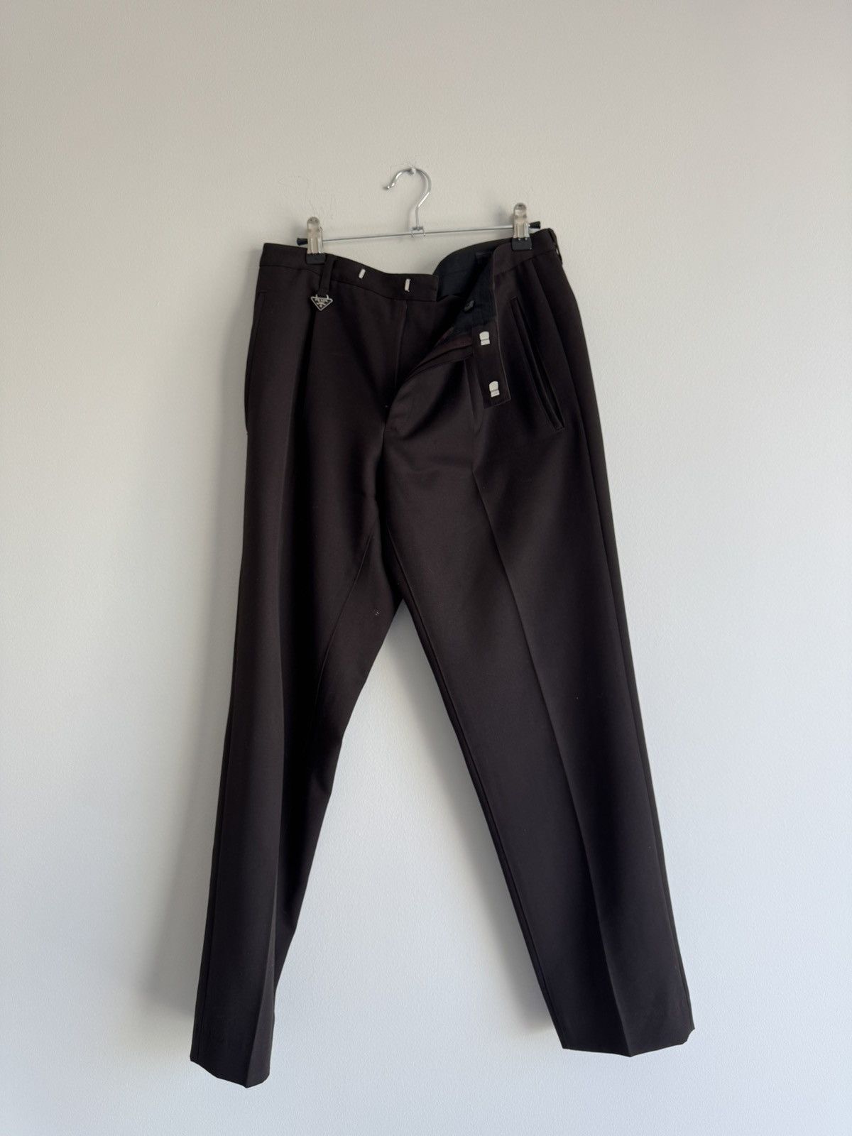 Prada 2025 Prada Wool Pants Size US 32 / EU 48 - 2 Thumbnail