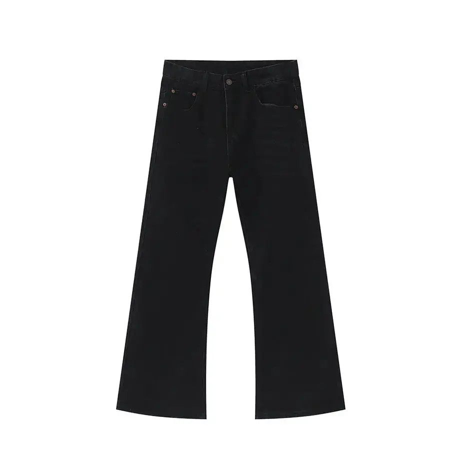 Japanese Brand Retro loose high street micro flared jeans Size US 32 / EU 48 - 5 Thumbnail