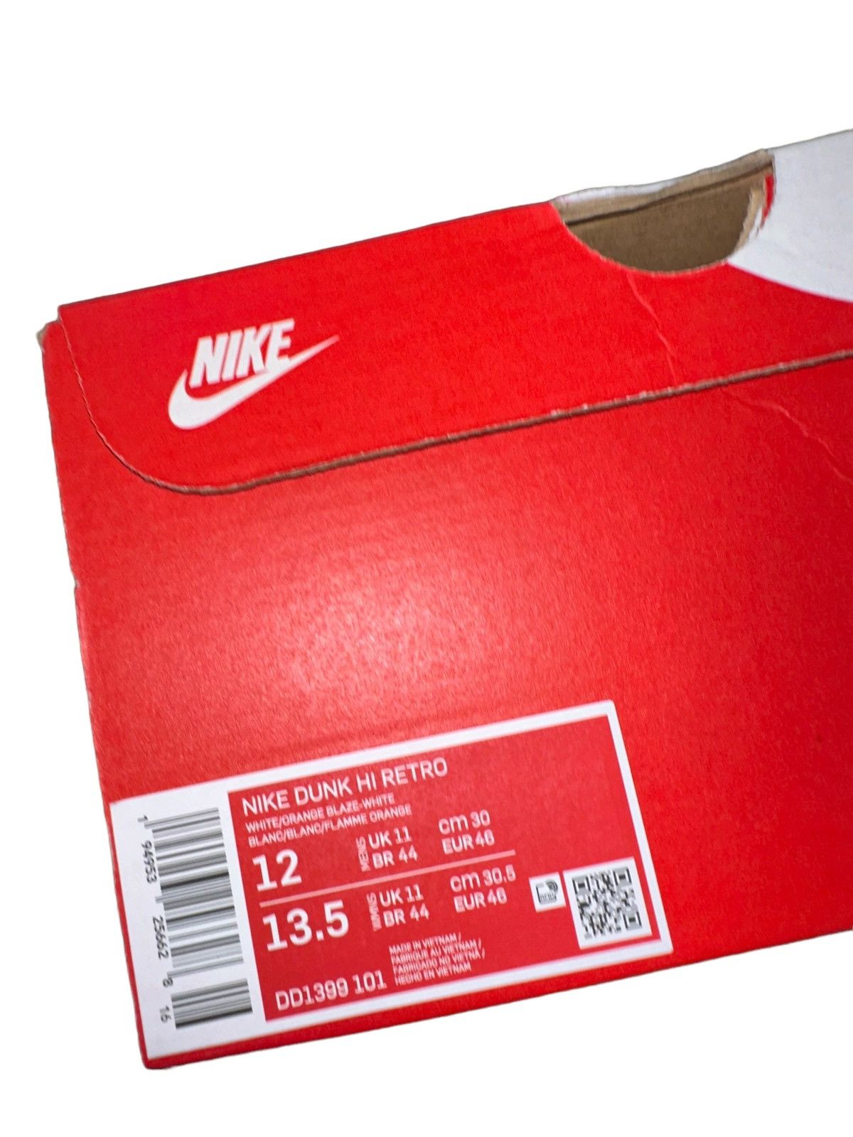 Nike Nike Dunk High Syracuse Size US 12 / EU 45 - 8 Thumbnail