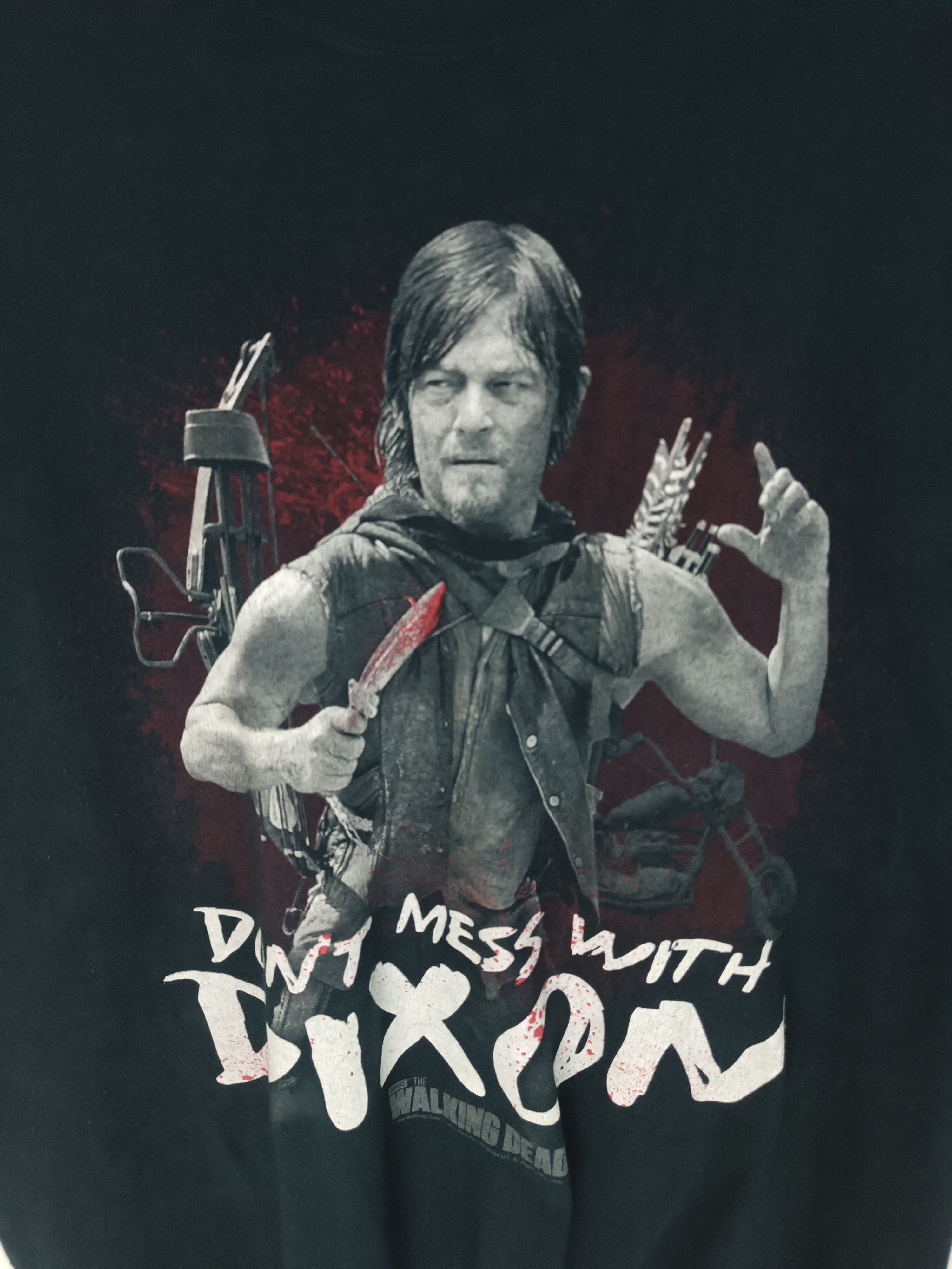 Other VINTAGE 2014 THE WALKING DEAD DARYL DIXON VERY RARE TEE Size US XL / EU 56 / 4 - 8 Thumbnail