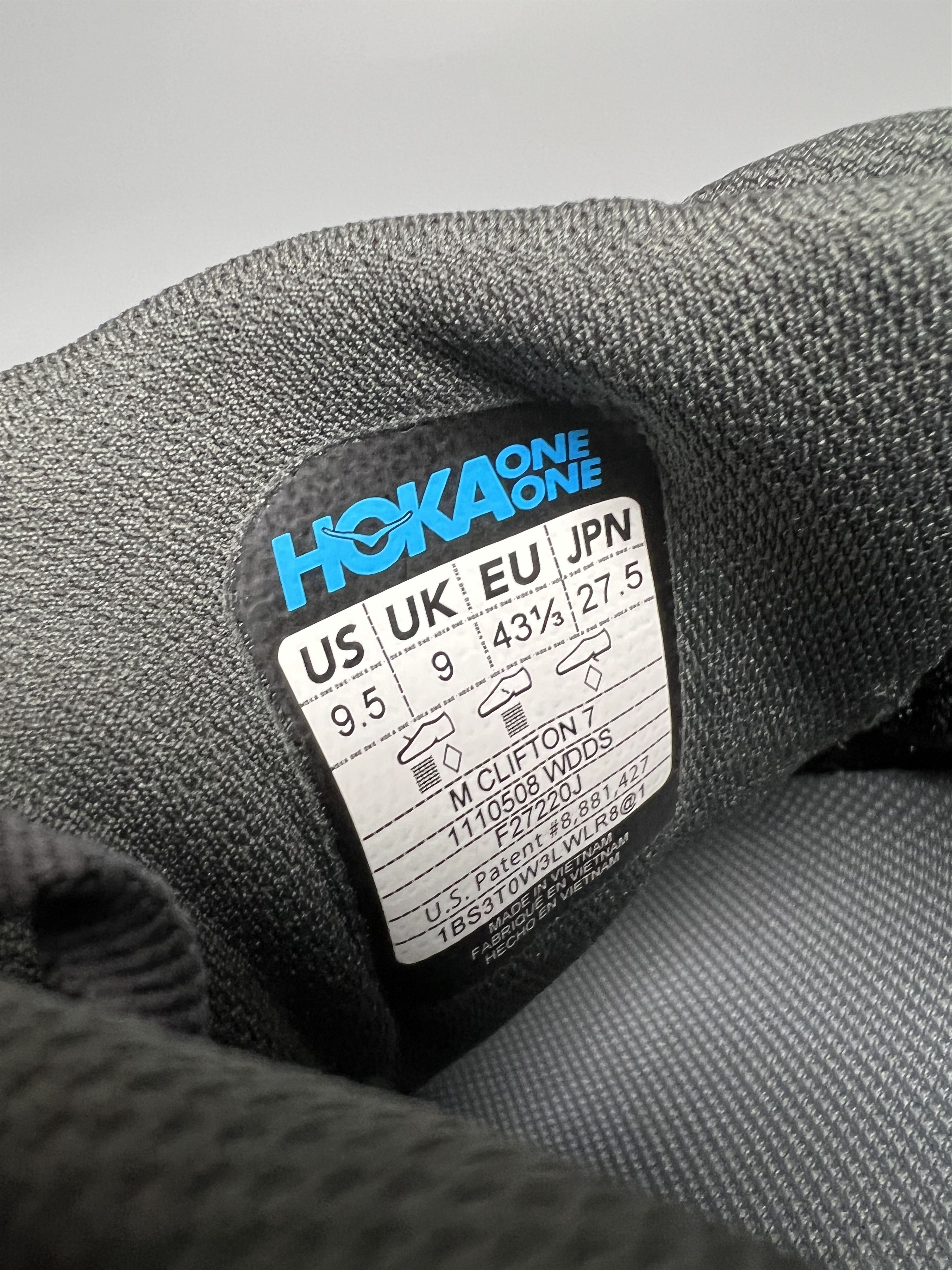 Hoka Hoka One One Clifton 7 Running Shoes 1110508-WDDS Size US 9.5 / EU 42-43 - 10 Thumbnail