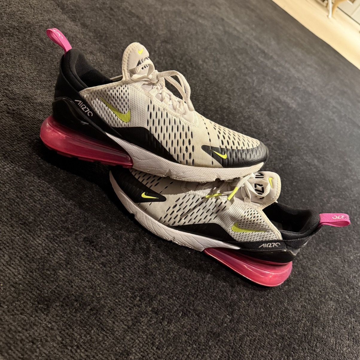 Nike Nike white and pink airmax 270 Size US 8.5 / EU 41-42 - 8 Thumbnail