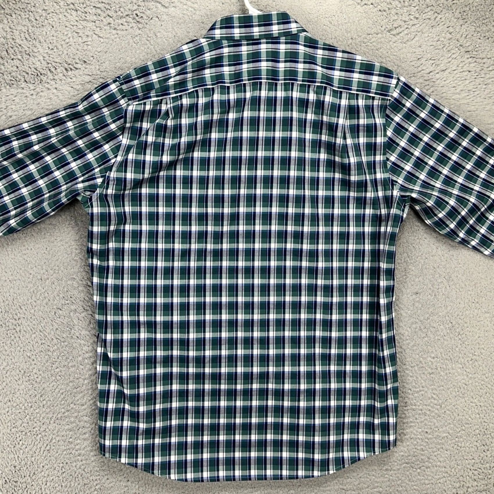 Vintage L.L. Bean Mens Button Down Shirt Medium Green Plaid Long Sleeve Shirt Size US M / EU 48-50 / 2 - 3 Thumbnail