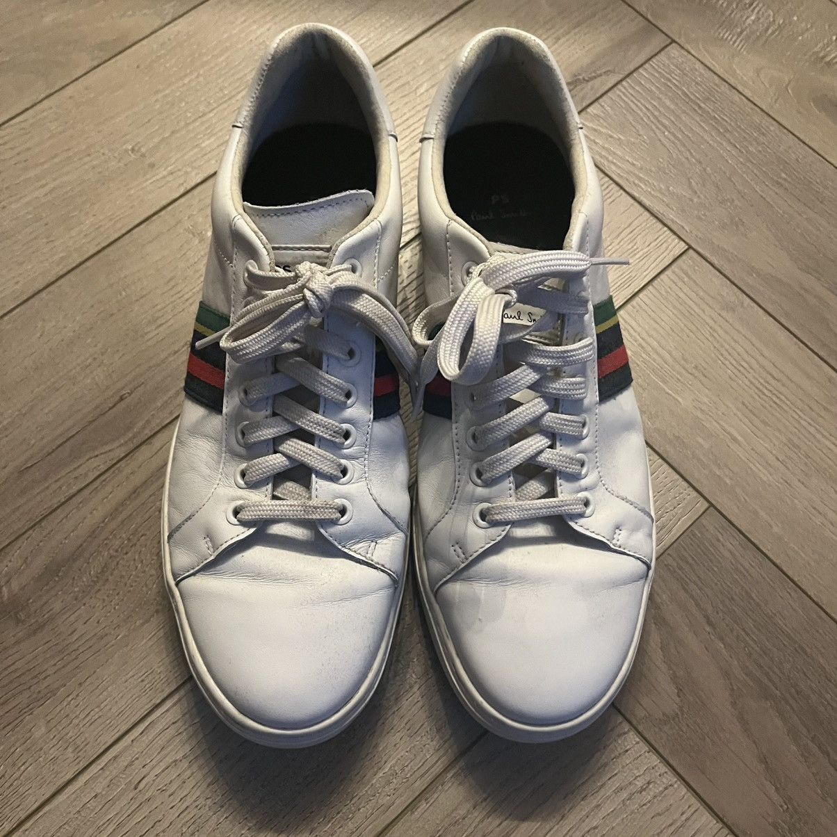 Paul Smith PS Paul Smith Men's White Trainers Size US 10 / EU 43 - 2 Thumbnail