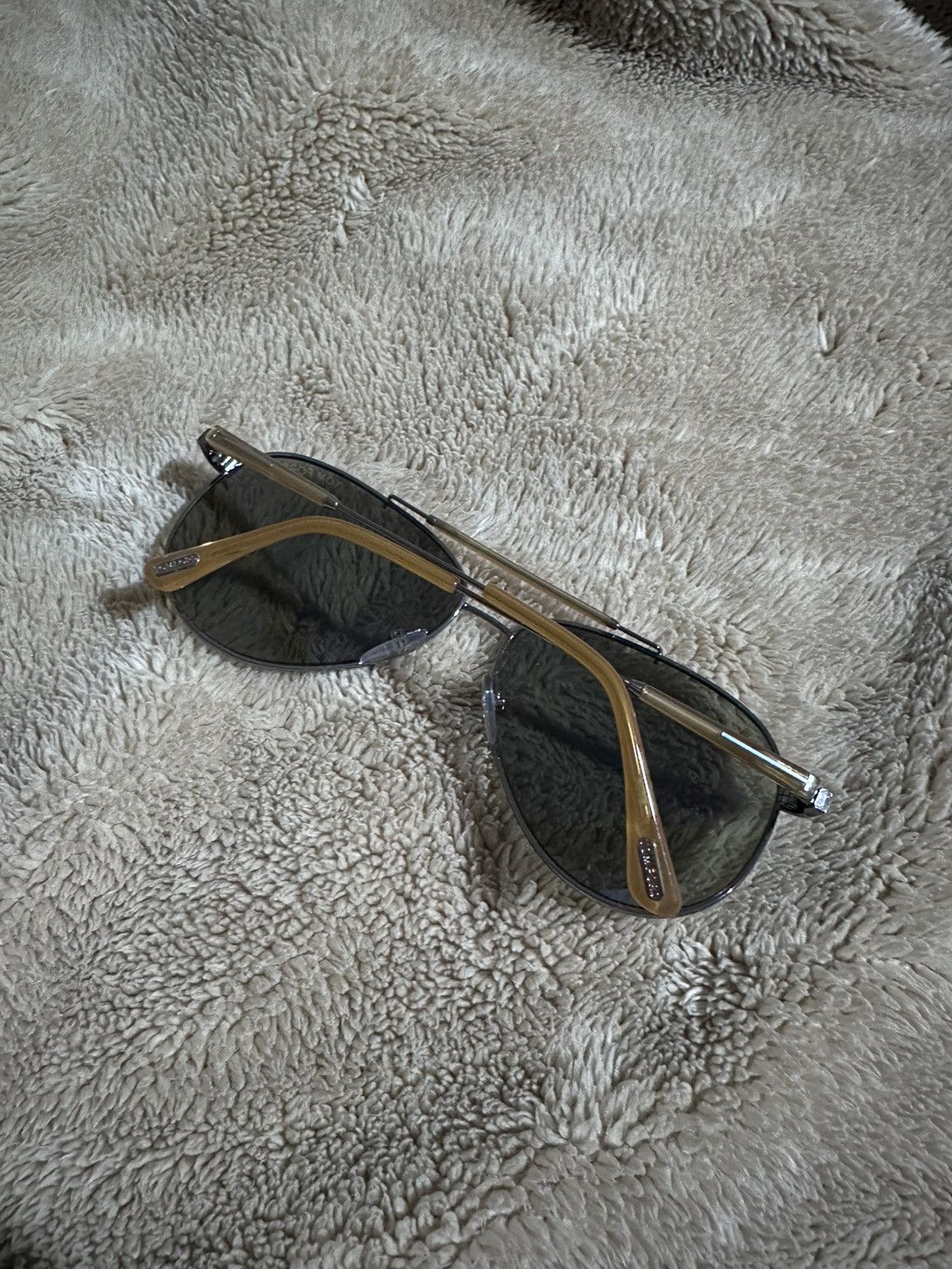 Tom Ford Tom Ford Rick Aviator Sunglasses TF378 14N - Made in Italy Size ONE SIZE - 2 Thumbnail