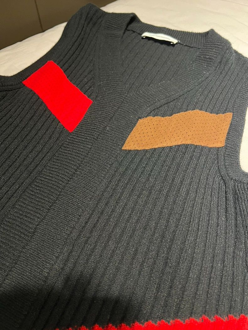 Kiko Kostadinov kiko kostadinov22fw nash intarsia vest 2503-Nextarrow Size US M / EU 48-50 / 2 - 6 Thumbnail