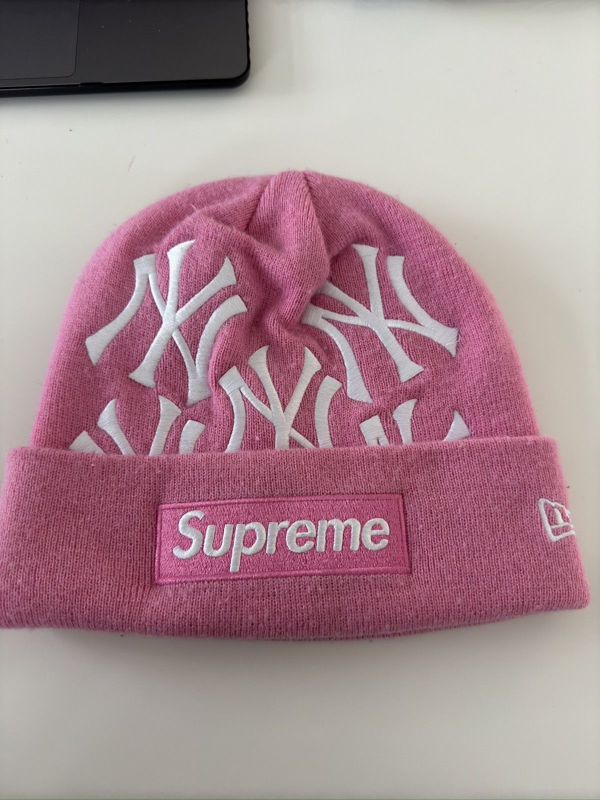 Supreme New York Yankees Beanie