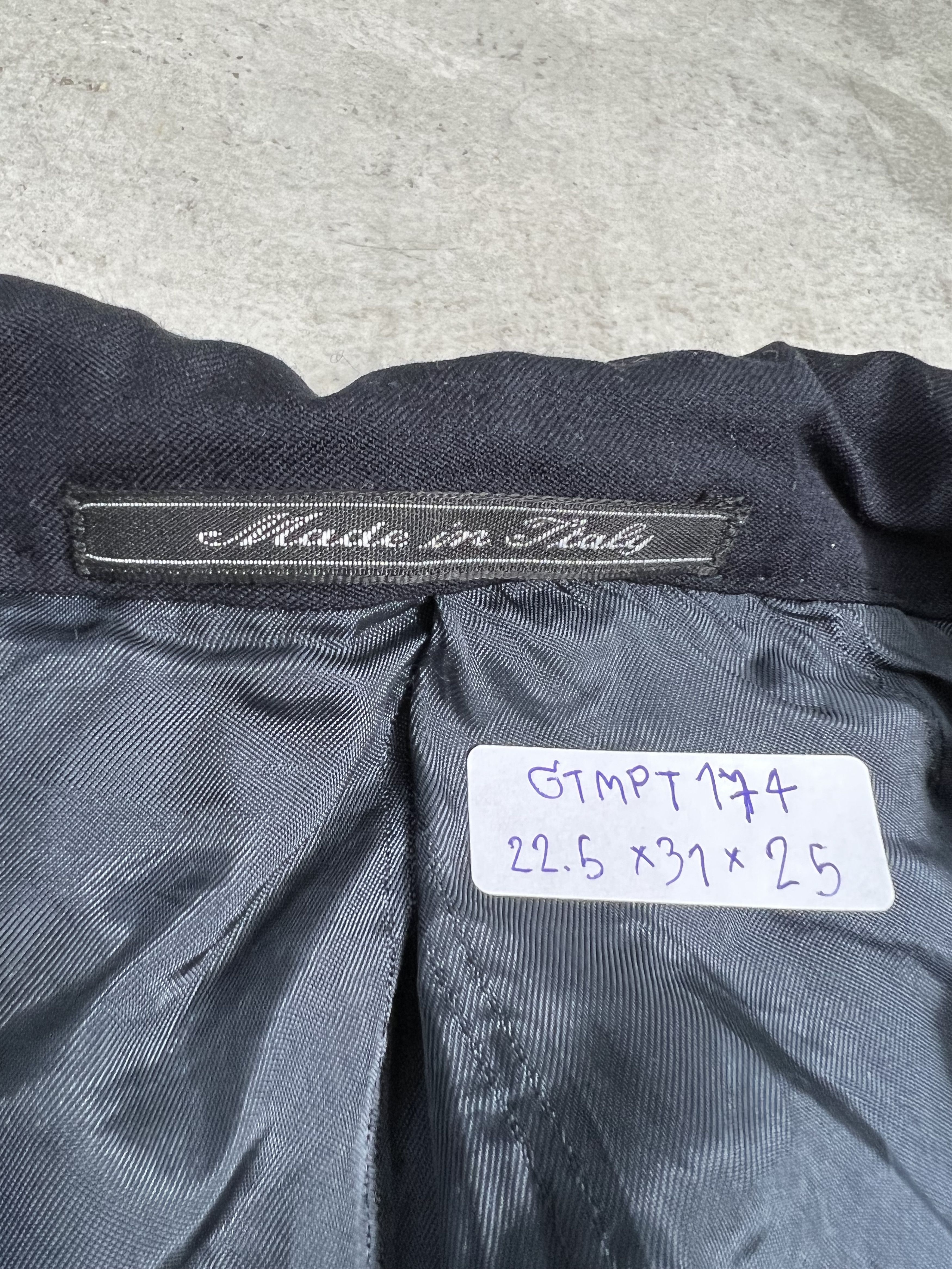 Versace Gianni Versace Formal Suit Black (L) GTMPT174 Size 44R - 3 Thumbnail
