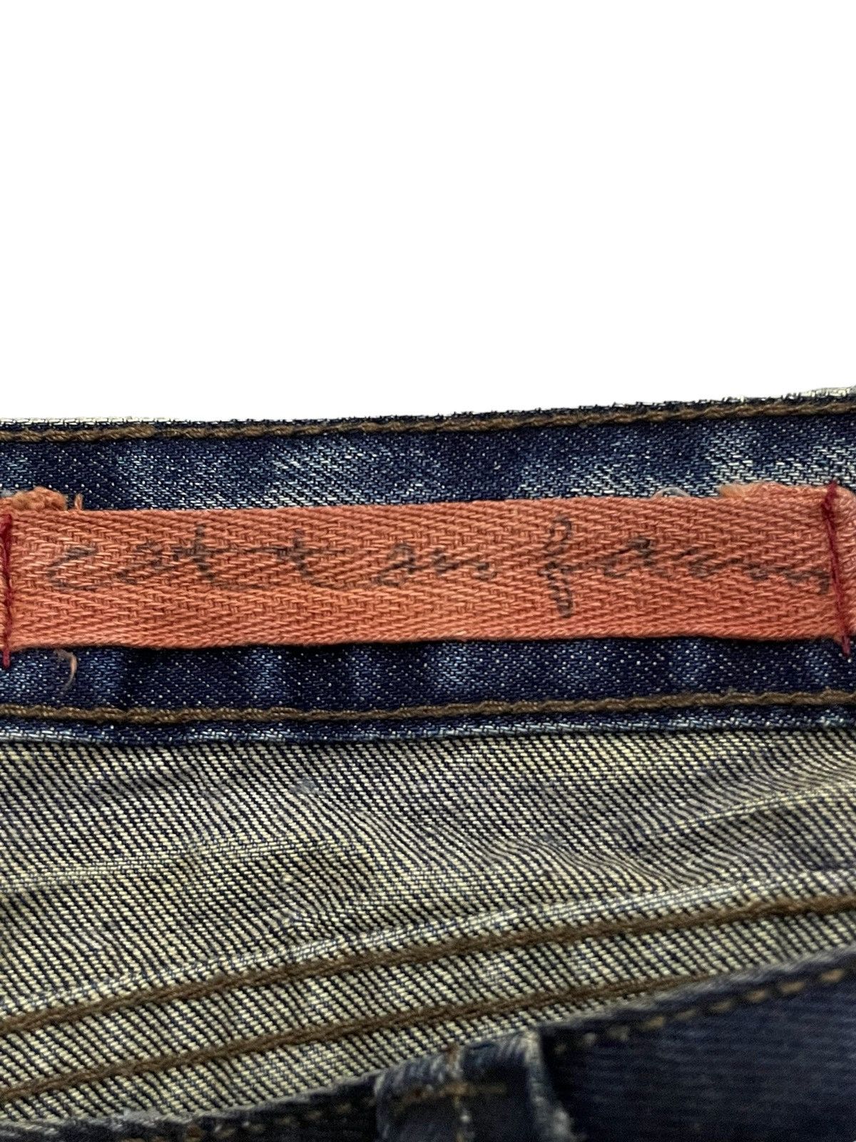 Japanese Brand × Kapital Cattan Farm Japan Uru Boro Claw Mark Dirt Wash Jeans Size US 30 / EU 46 - 21 Thumbnail