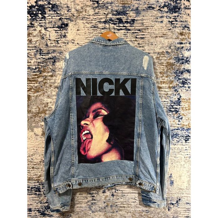 Nicki minaj outlet h&m jean jacket