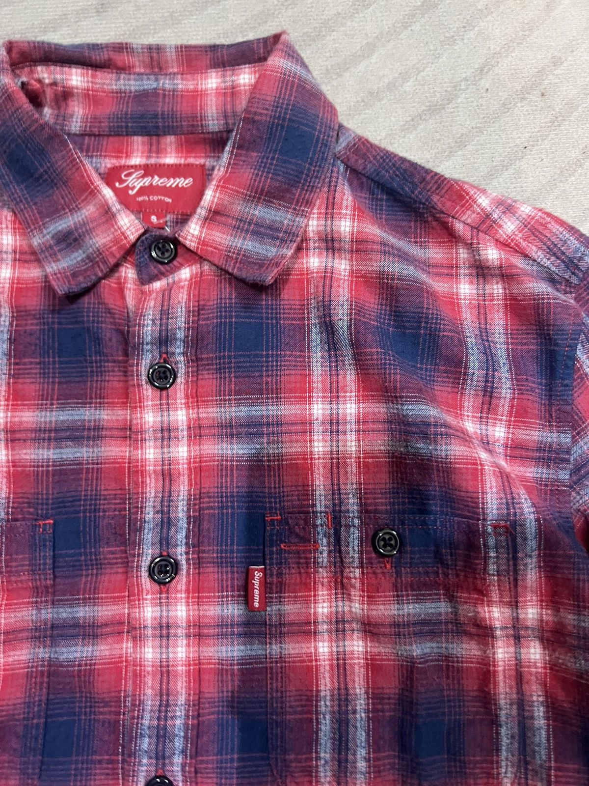 Supreme × Vintage SUPREME CHECKED RARE SHIRT Y2K Size US S / EU 44-46 / 1 - 3 Thumbnail