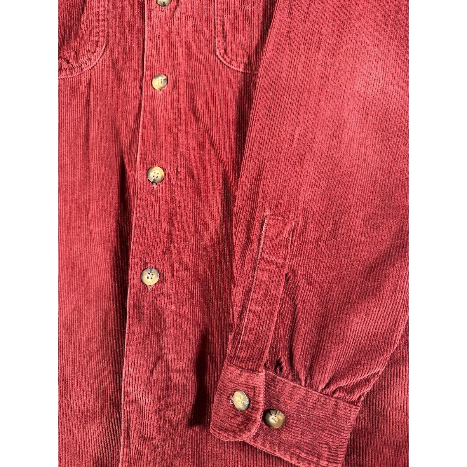 Izod Izod Heavy Corduroy Shirt Mens XL Flannel Lined Vintage 90s Size US XL / EU 56 / 4 - 5 Thumbnail