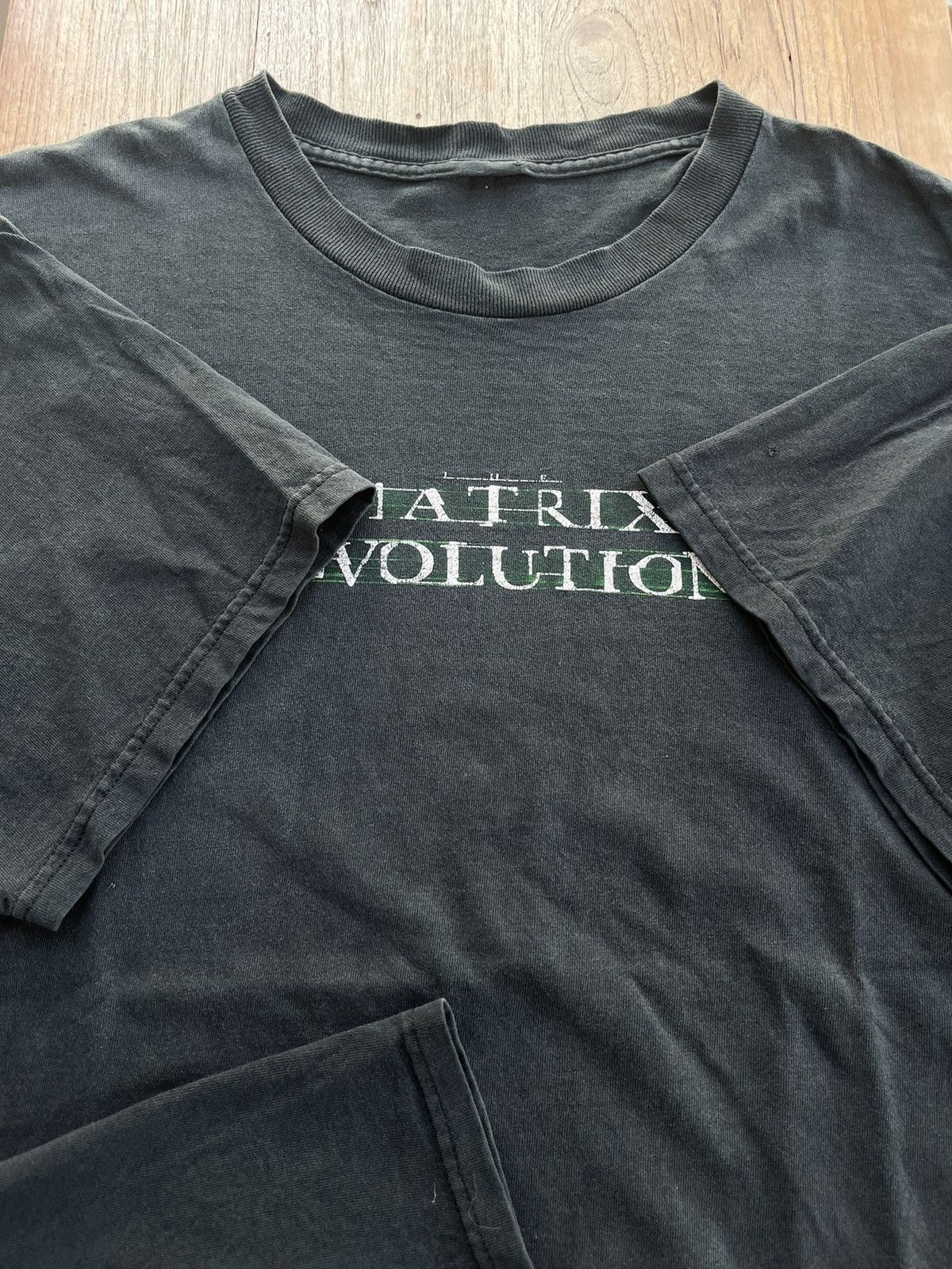 Vintage Vintage THE MATRIX REVOLUTION 2003’s promo Tshirt Size US L / EU 52-54 / 3 - 6 Thumbnail