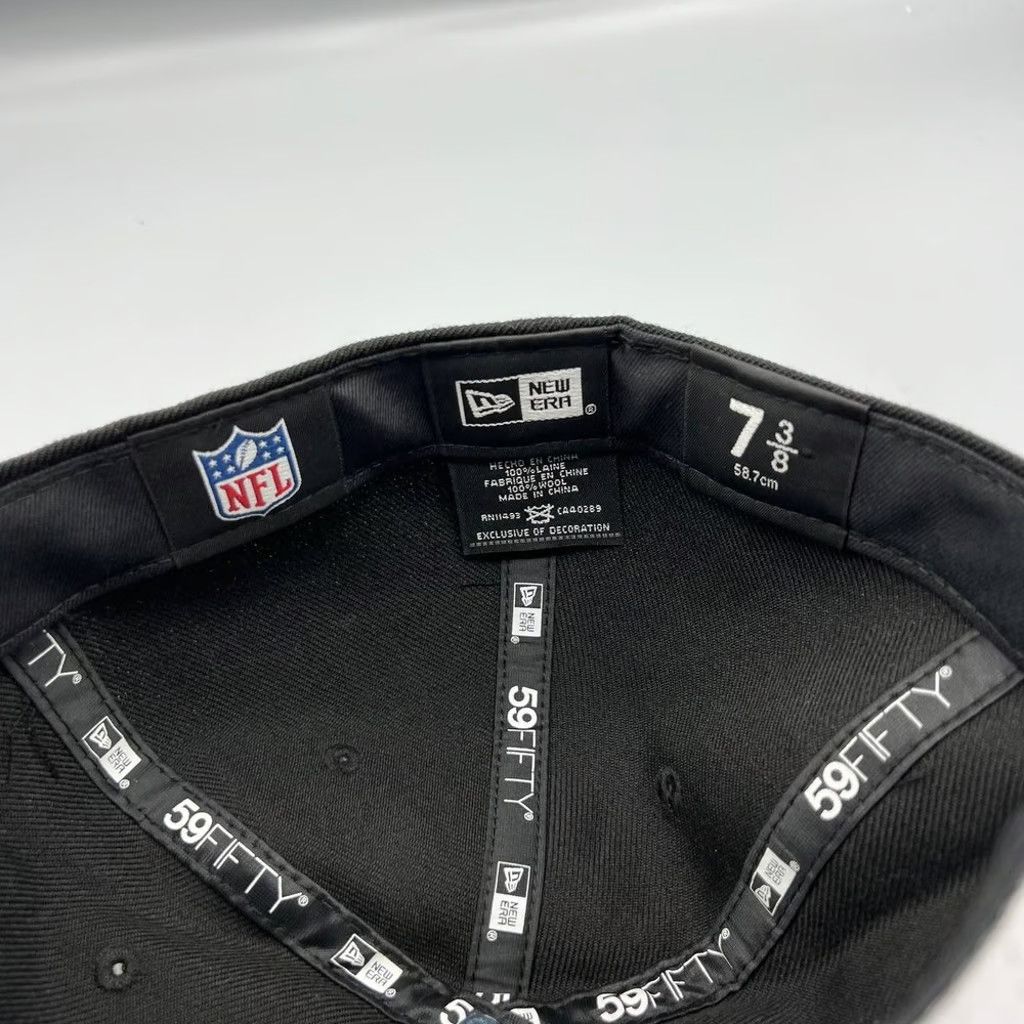 New Era Baltimore Ravens Hat Men 7 3/8 59Fifty New Era NFL Fitted Size ONE SIZE - 4 Thumbnail