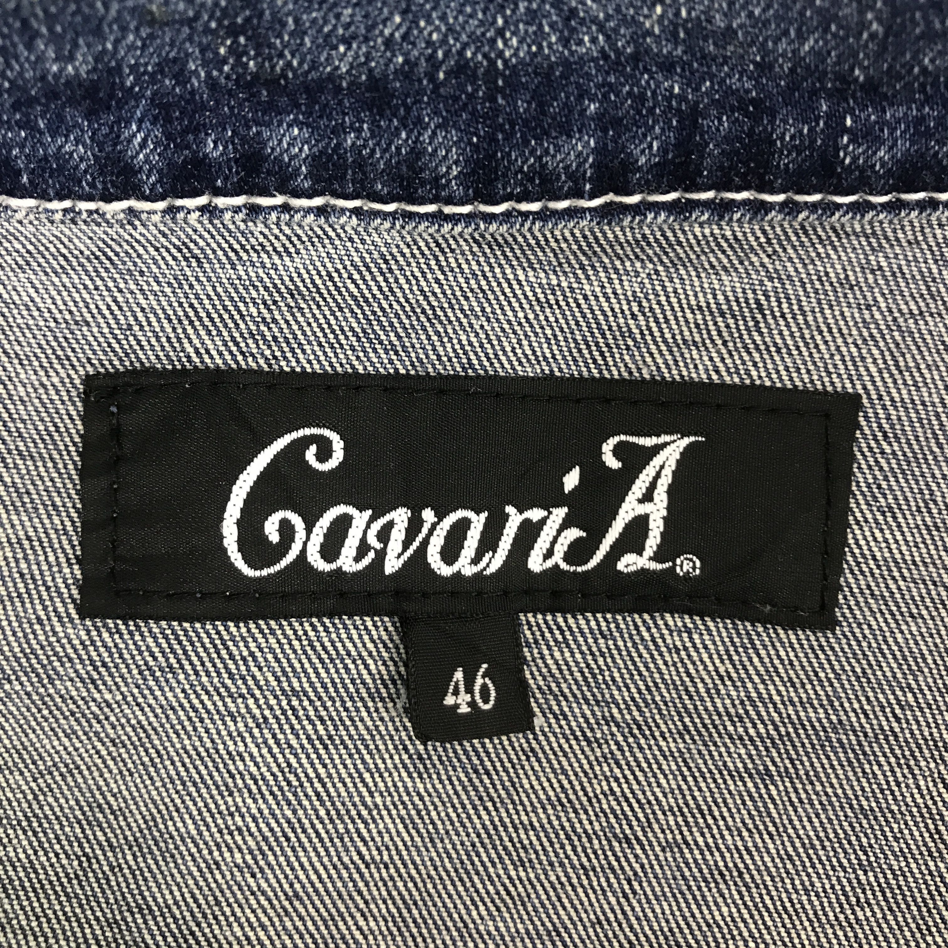 Japanese Brand Gavaria Denim distressed jacket Button Size US L / EU 52-54 / 3 - 10 Thumbnail