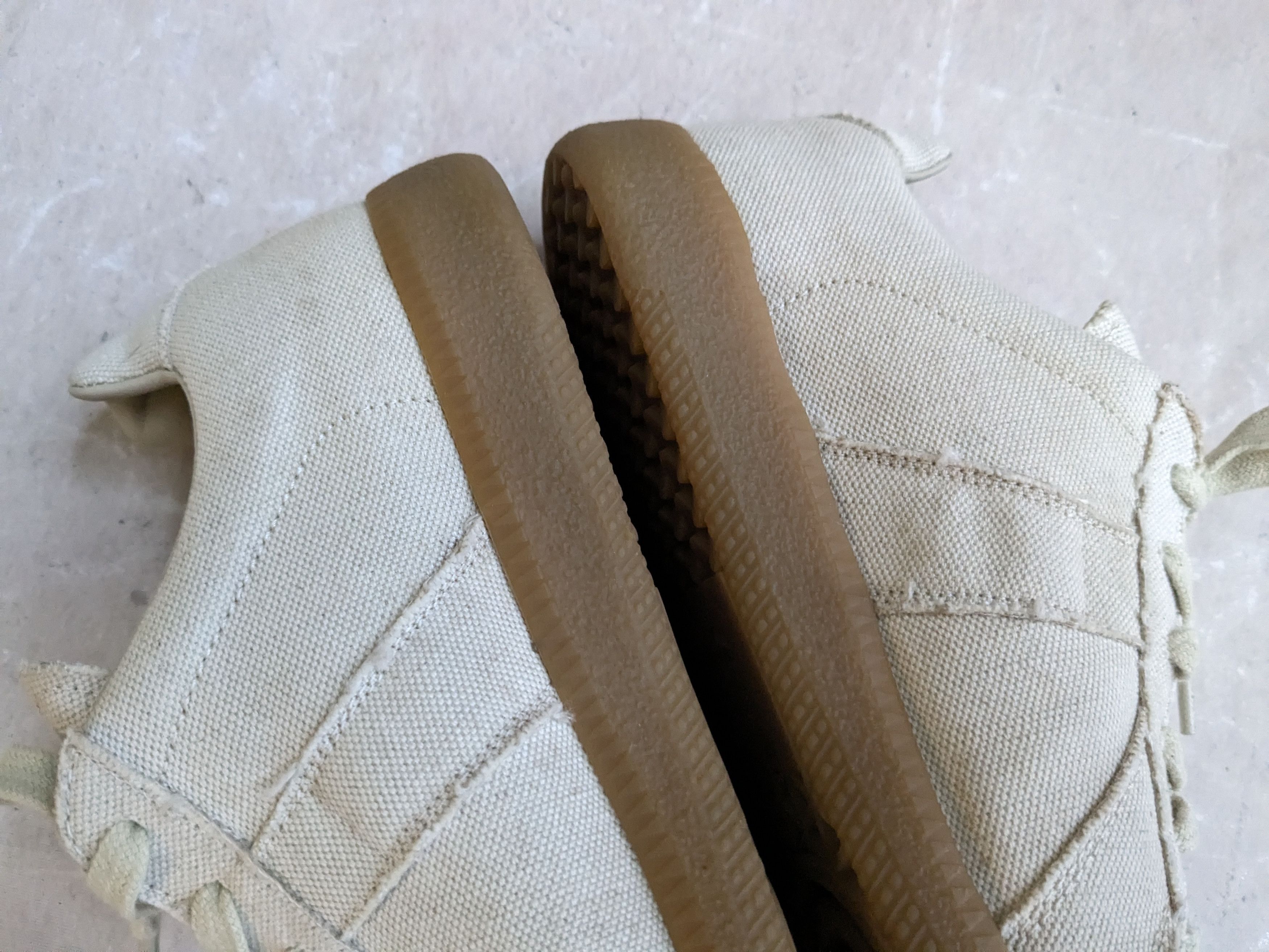 Jewelry Maison Margiela Replica GAT Beige Canvas Low 37 7 Size US 7 / IT 37 - 15 Thumbnail