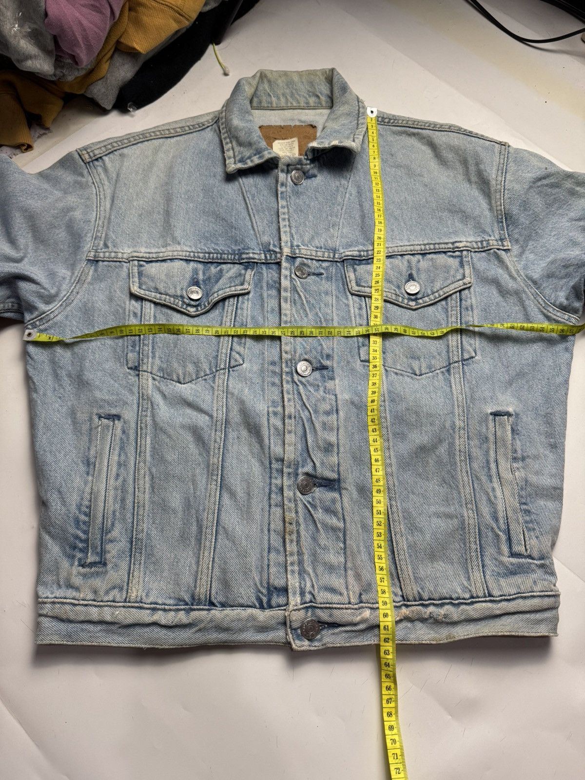 Gap × Japanese Brand Vintage Distressed Denim Jacket GAP USA Size US M / EU 48-50 / 2 - 7 Thumbnail