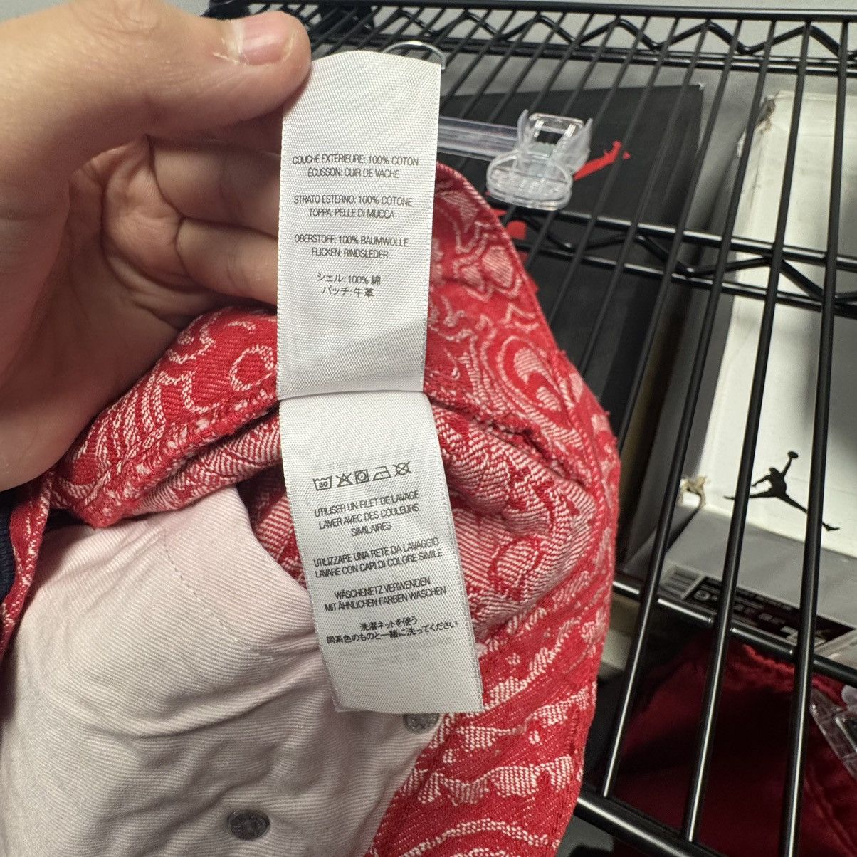 Supreme Supreme Bandana Jacquard Baggy Jean Red Size US 30 / EU 46 - 5 Thumbnail