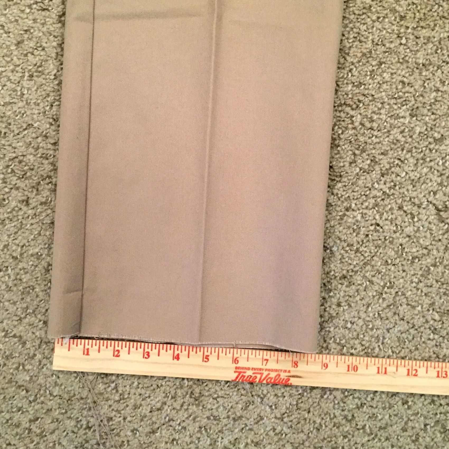 Dickies Dickies Pants Mens 30 Beige Flat Front Chino Straight Leg Workwear Regular Inseam 38in Size 30 Pants Mens Beige Dickies Unfinished Hem New Size US 30 / EU 46 - 6 Thumbnail