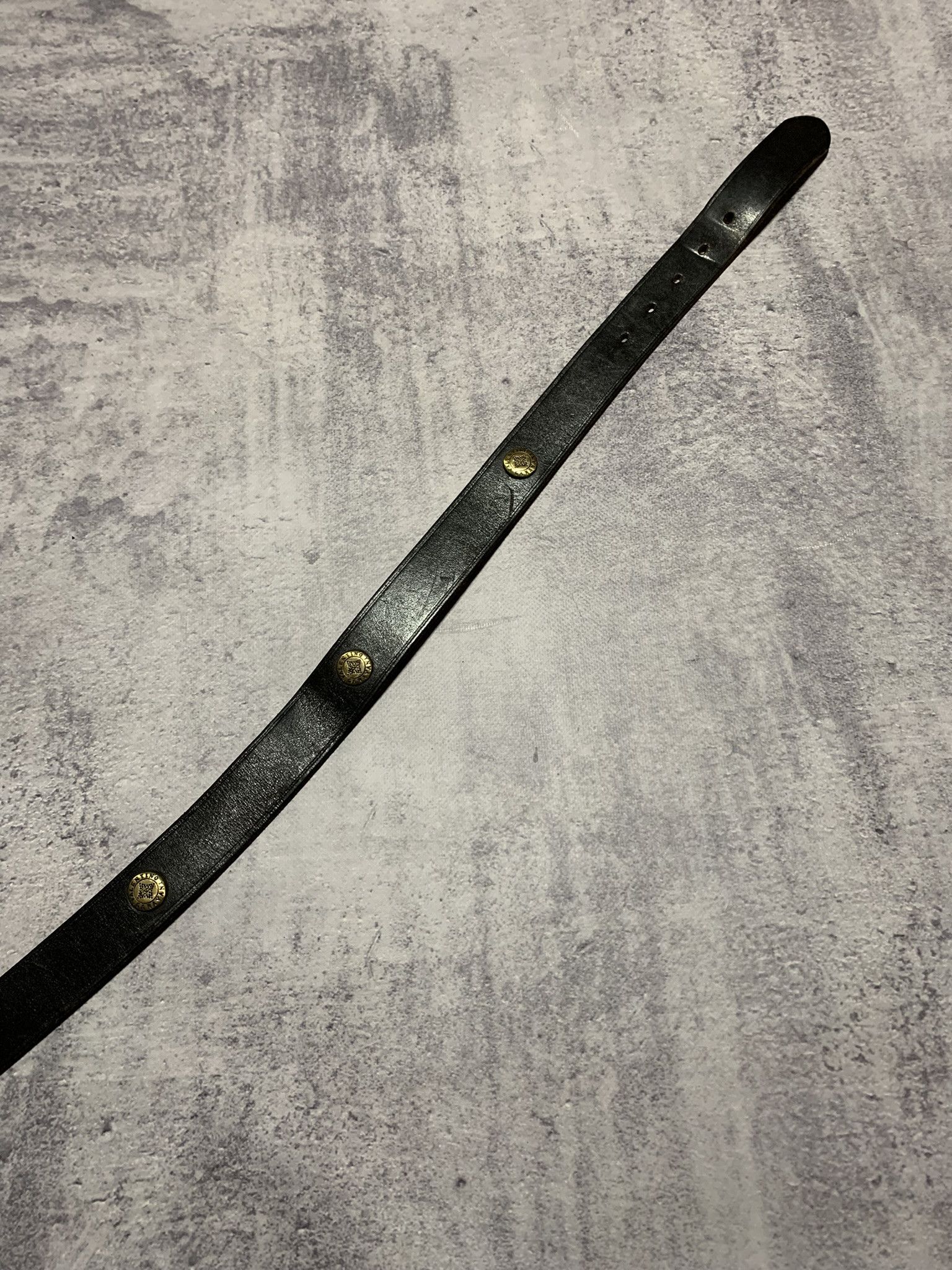 Valentino Valentino Garavani Men Leather Belt Size ONE SIZE - 3 Thumbnail