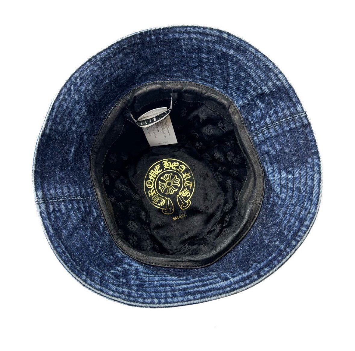 Chrome Hearts Denim cross patch dagger bucket hat Size ONE SIZE - 3 Thumbnail