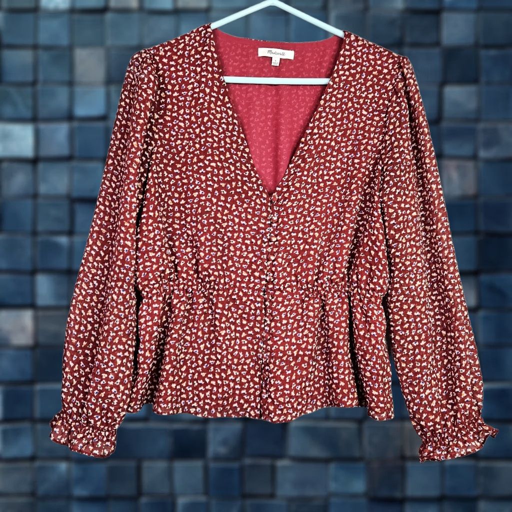 Madewell Madewell Overture Ditsy Flowers Printed Women's Blouse Size S Size S / US 4 / IT 40 - 1 Thumbnail