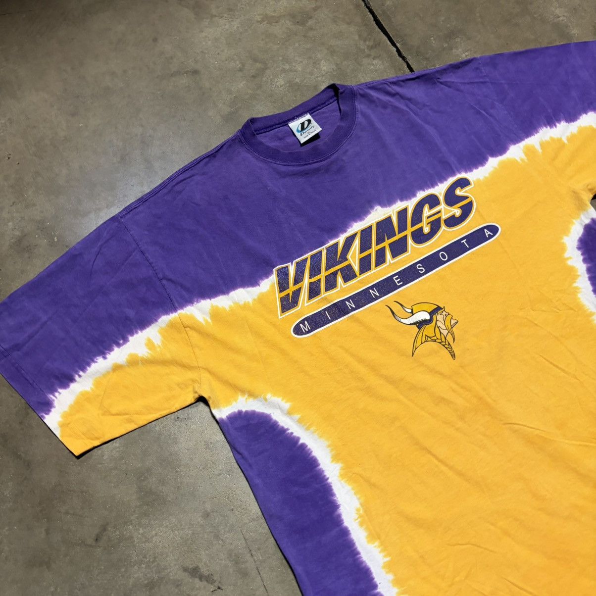 NFL Vintage Minnesota Vikings Tie Dye T shirt NFL Football Y2K Size US XL / EU 56 / 4 - 3 Thumbnail
