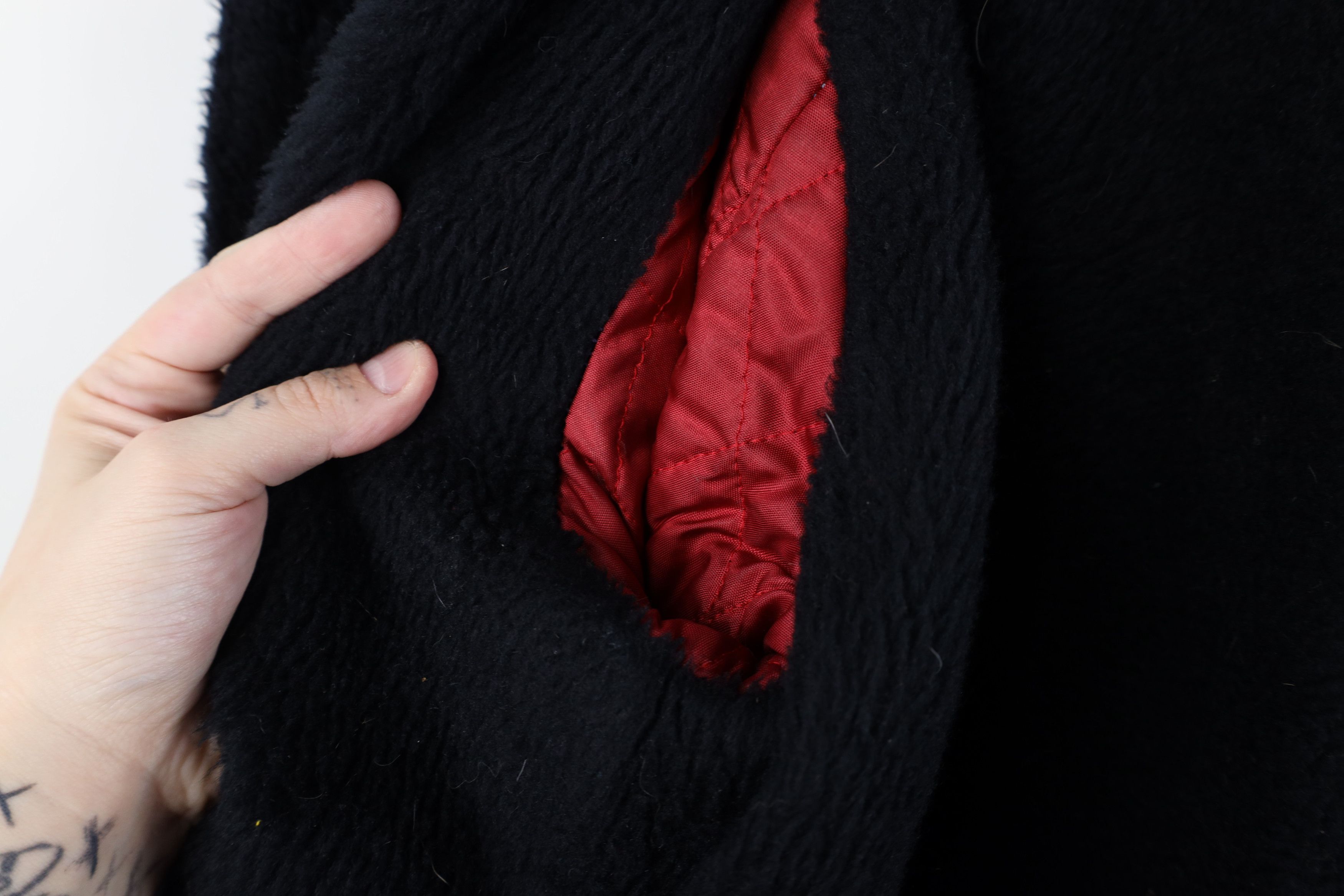 Vintage Vintage 70s Streetwear Fleece Lined Wool Button Jacket USA Size US L / EU 52-54 / 3 - 11 Thumbnail
