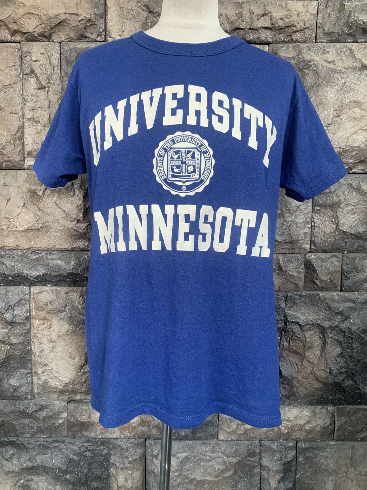 Champion Vintage 80s Champion University Minnesota Tri Blend T shirt Size US L / EU 52-54 / 3 - 1 Thumbnail