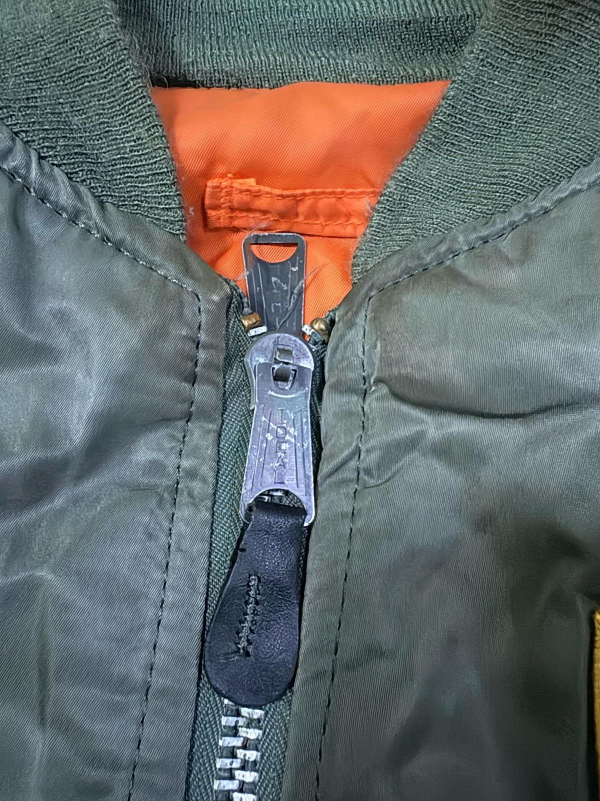 Alpha Industries × Vintage VTG Alpha Industries USS Midway MA-1 Flight Jacket US Navy Size US L / EU 52-54 / 3 - 10 Thumbnail