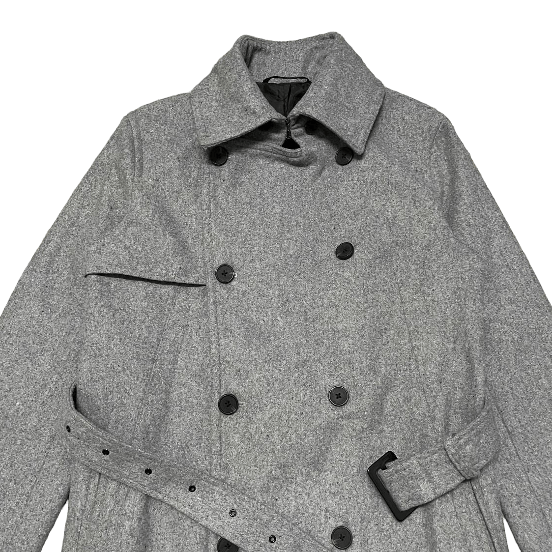 semanticdesign Vintage Semantic Design Long Coat Double Breasted Size US M / EU 48-50 / 2 - 2 Thumbnail