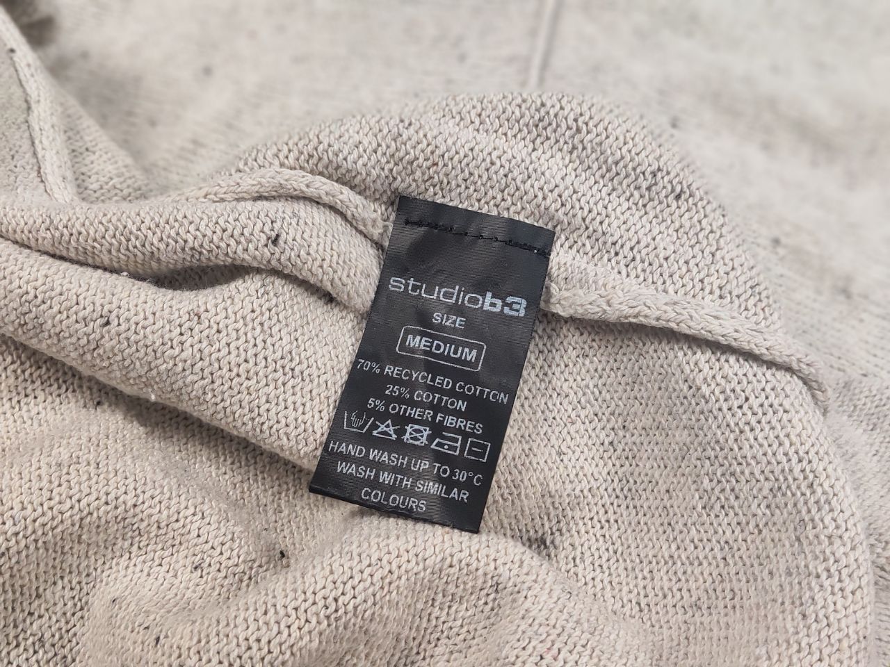 Other Studio b3 Design Knit cotton blend Pocket Oversized Cardigan Size M / US 6-8 / IT 42-44 - 15 Thumbnail