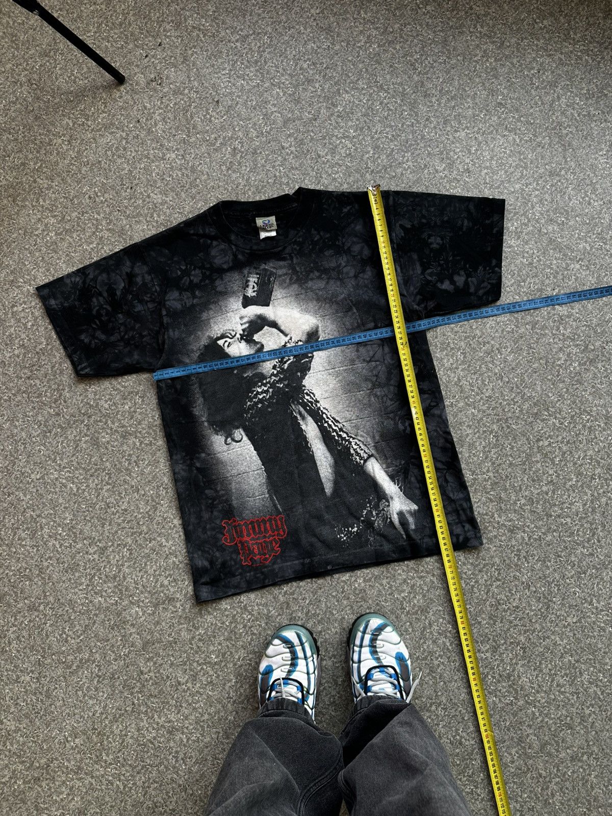 Liquid Blue Vintage 2002 Liquid Blue Jimmy Page Led Zeppelin Tie Dye Tee Size US M / EU 48-50 / 2 - 10 Thumbnail