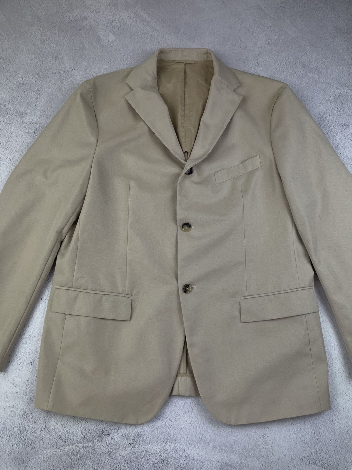 Jil Sander Jil Sander Men’s Cotton Blend Blazer Jacket EU 52 / US 42 Size 52R - 3 Thumbnail