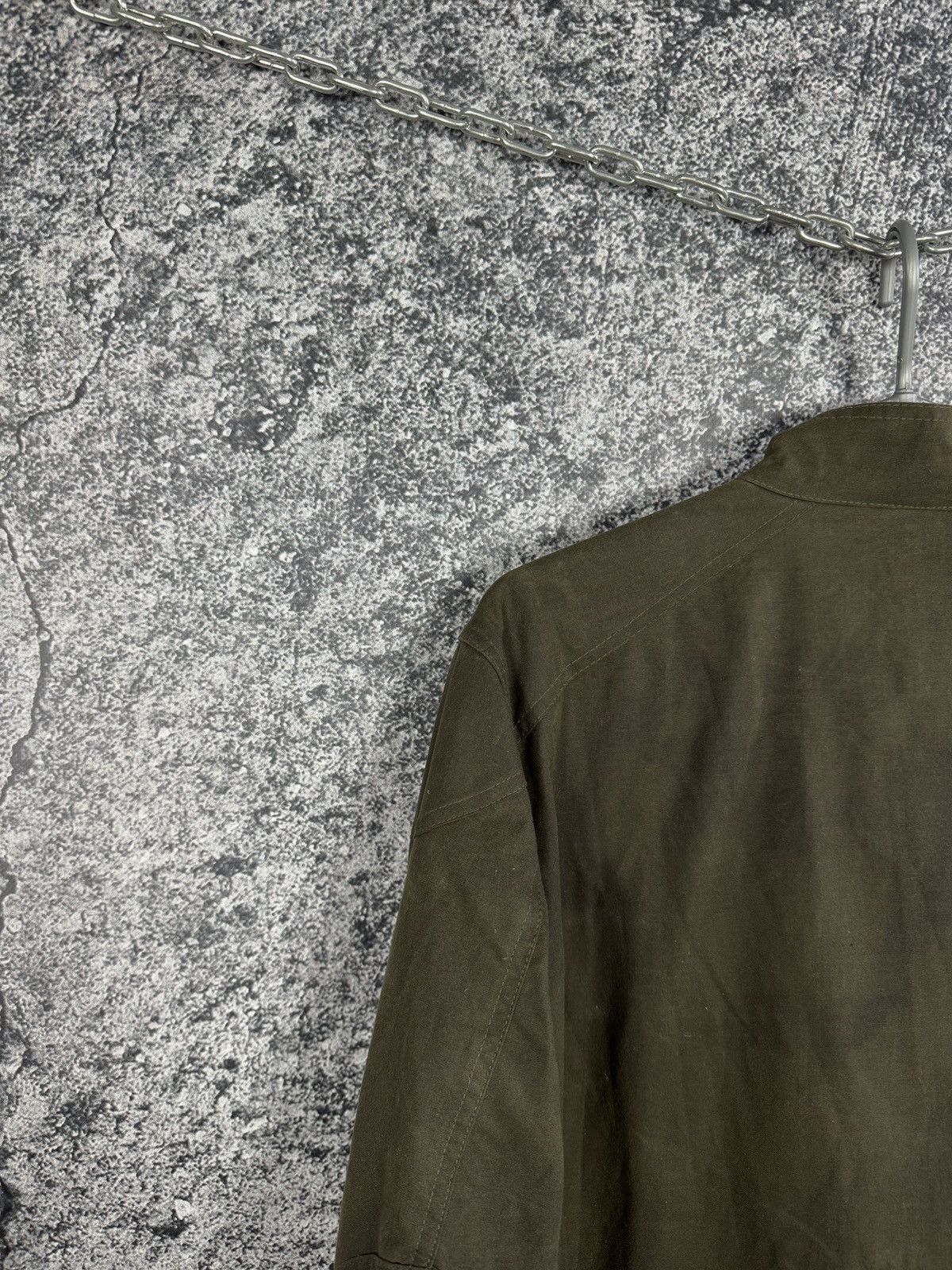 Belstaff Belstaff Waxed Jacket England Wax Biker Vintage Size 48 Size US M / EU 48-50 / 2 - 17 Thumbnail