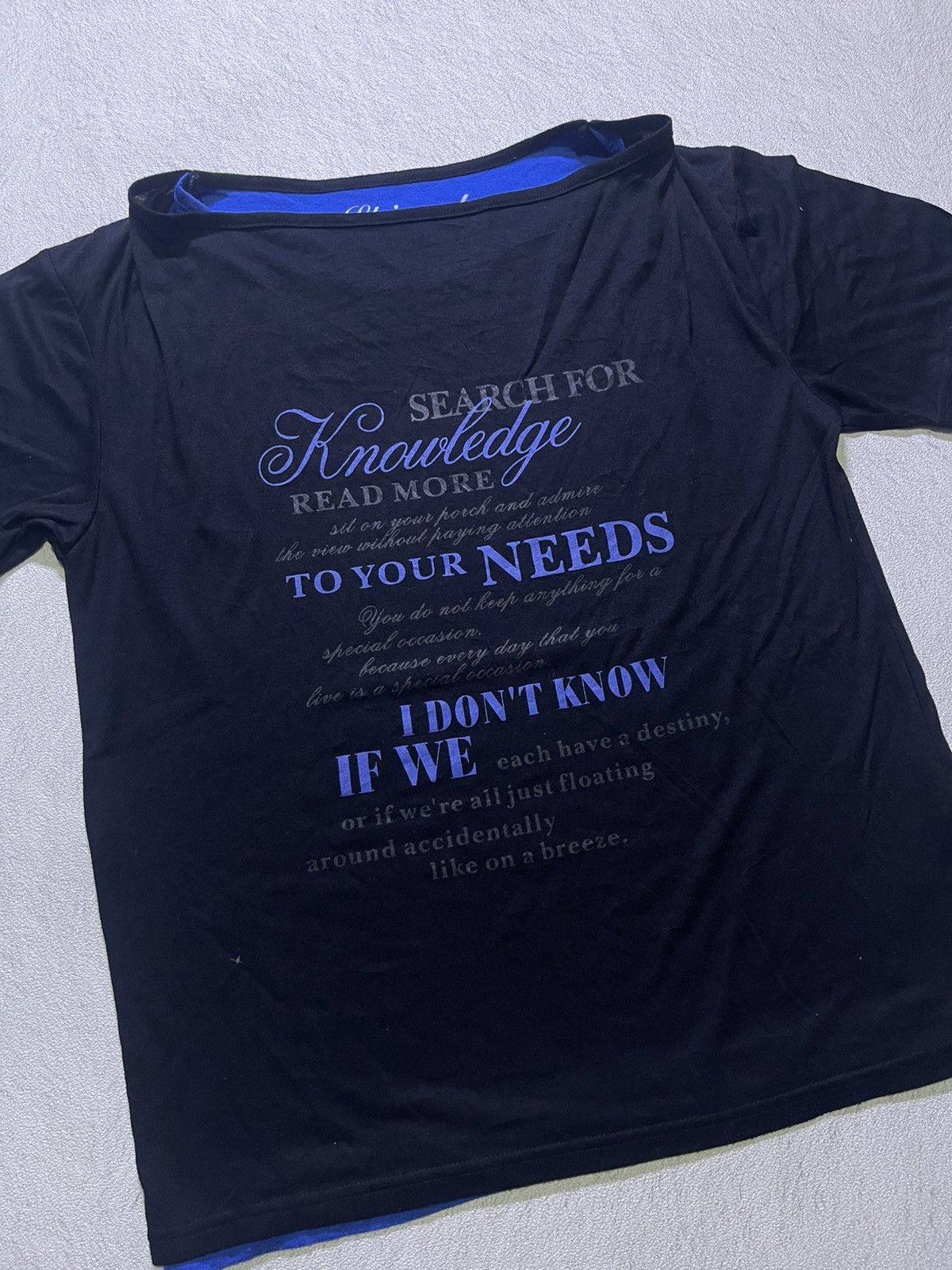 Japanese Brand Y2K SPINASH short sleeve tshirt women's Size M / US 6-8 / IT 42-44 - 2 Thumbnail