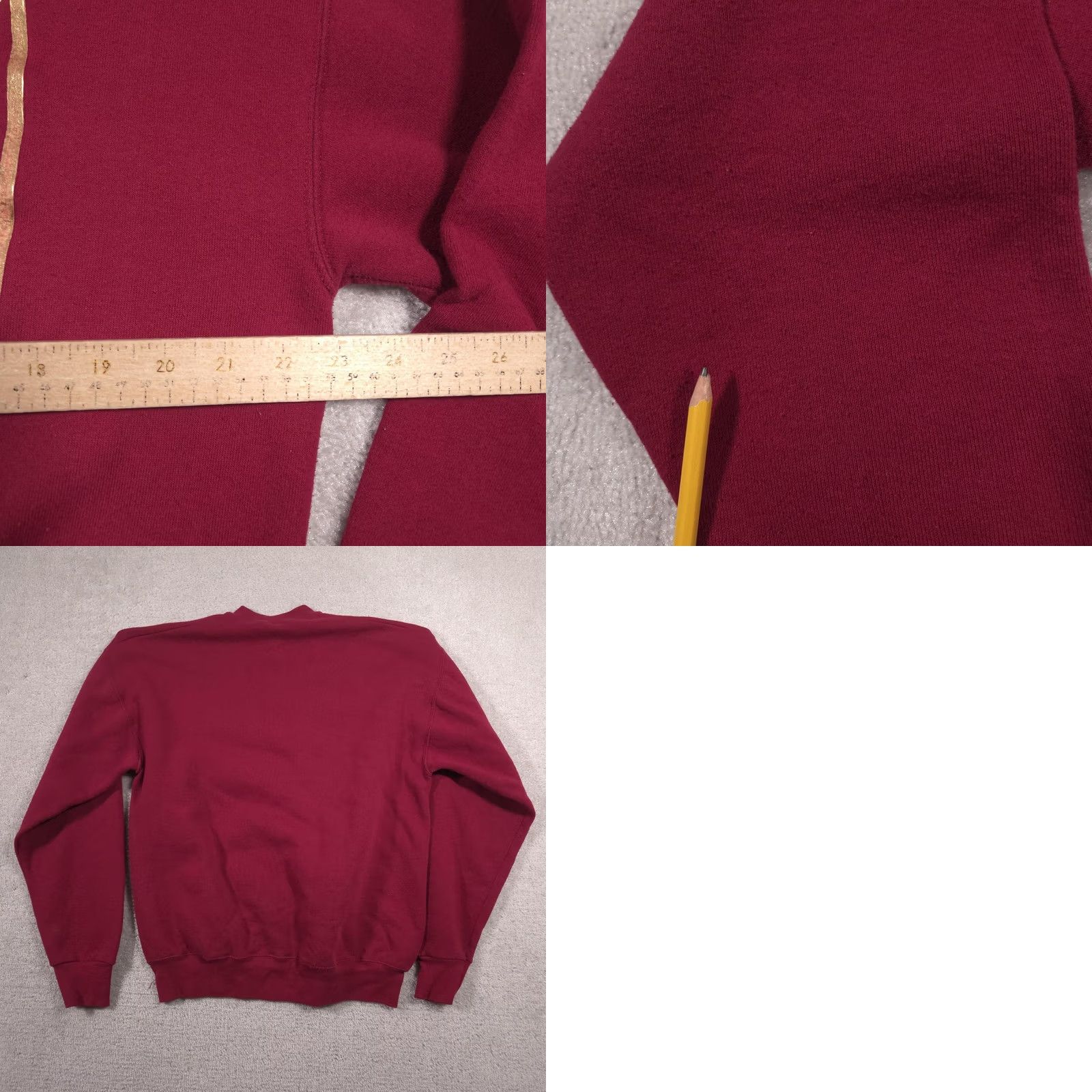 Fruit Of The Loom VINTAGE Fruit of the Loom Sweatshirt Mens XL Red Happy Holidays Reindeer 90s Size US XL / EU 56 / 4 - 9 Thumbnail