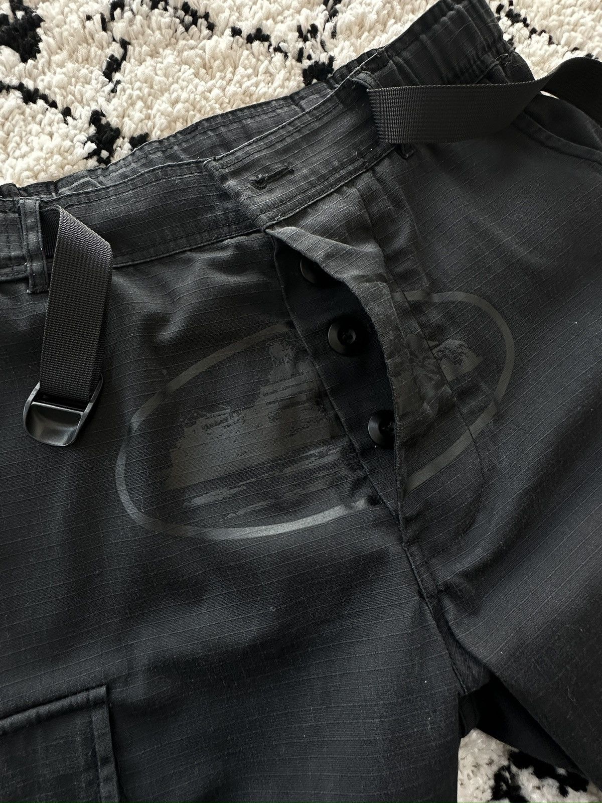 Corteiz Corteiz 99p Blackout Guerillaz Cargos Size US 32 / EU 48 - 5 Thumbnail